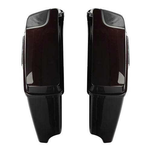 BF/CVO STRETCHED SADDLEBAGS WITH SPEAKER LIDS TOURING 14UP