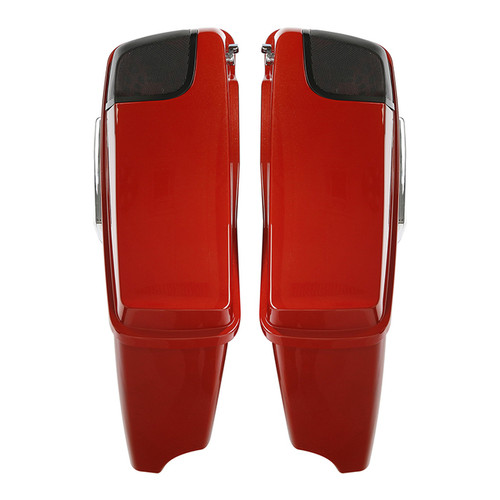 OLDA/CVO STRETCHED SADDLEBAGS WITH SPEAKER LIDS TOURING 14UP