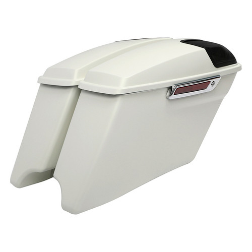 BSD/CVO STRETCHED SADDLEBAGS W/ SPEAKER LIDS TOURING 14-UP