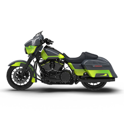 APPLE GREEN / GUNSHIP GRAY CUSTOM BODYKIT FOR SG 14-UP