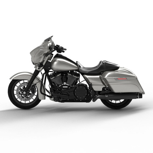 BILLET SILVER OEM COLOR BODYKIT FOR STREET GLIDE 14-UP