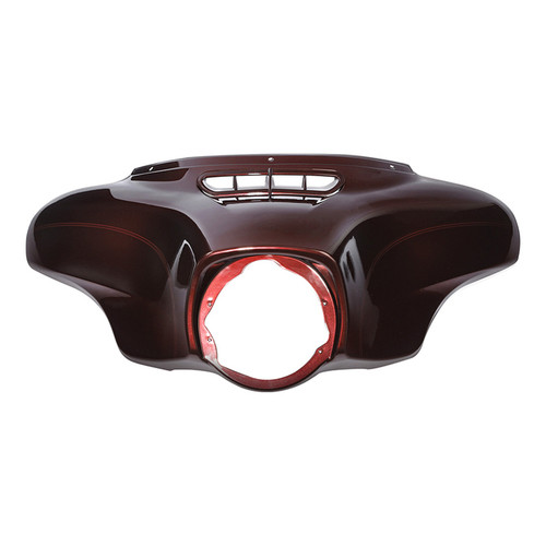 TWISTED CHERRY W/ DUAL BROWN LINES OUTER FAIRING FOR 14-UP