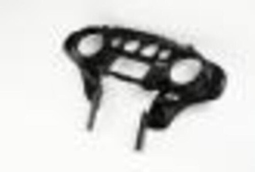 BLACK HONEYCOMB FADE CUSTOM CHROME INNER FAIRING