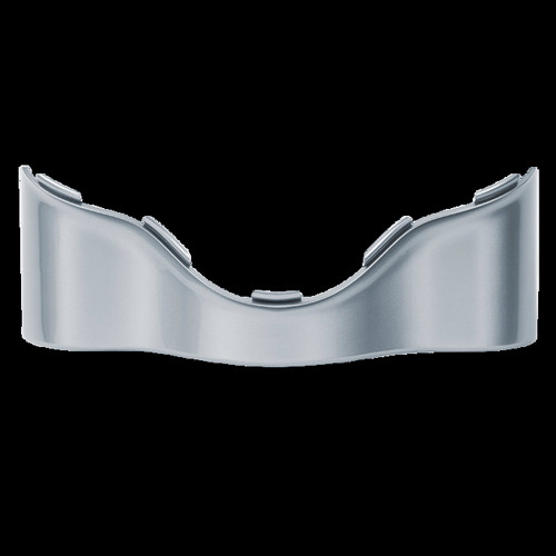 MIDNIGHT BLUE/BARRACUDA SILVER OUTER FAIRING SKIRT FOR 14UP