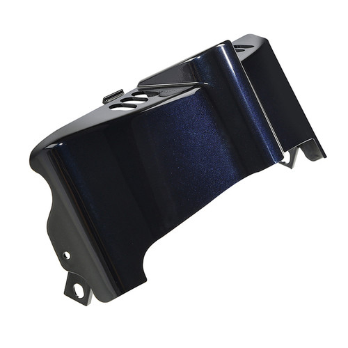MIDNIGHT BLUE/BARRACUDA SILVER INNER FAIRING SKIRT FOR 14-UP