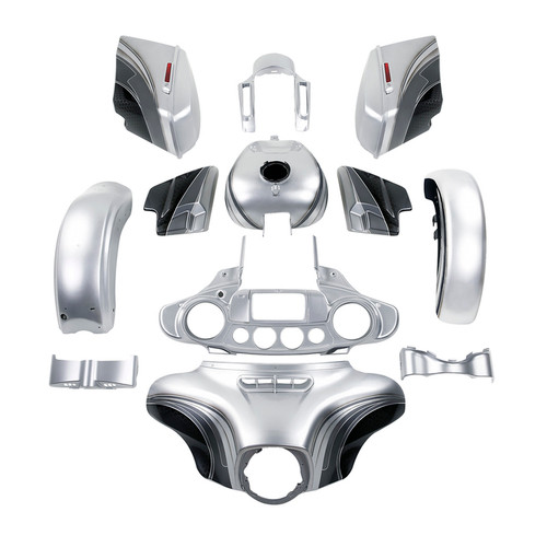 SILVER / BLACK HONEYCOMB FADE CUSTOM BODYKIT SG SPECIAL 14UP