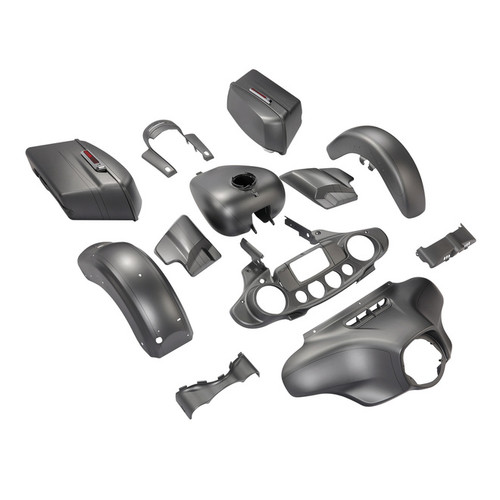 HR3 Charcoal Denim Complete Body Fairing Kit For Harley Street Glide Special FLHXS 14-23