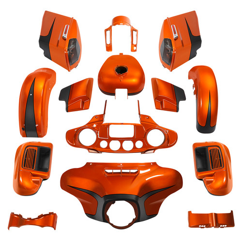 SCORCHED ORANGE / BLACK DENIM OEM COLOR BODYKIT CVO SG 14-UP