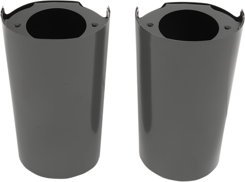 Drag Specialties Fork Slider Covers - Stock Length - Black