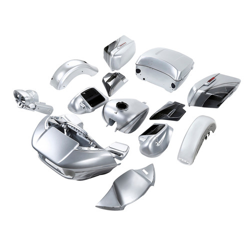 SILVER/BLACK HONEYCOMB FADE CUS BODYKIT ROAD GLIDE LIMITED