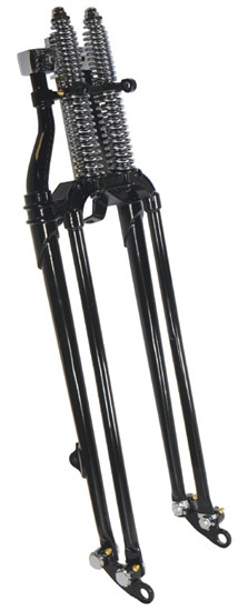 HARDBODY ANTIQUE STYLE SPRINGER - GLOSS BLACK - 22"