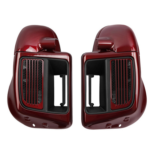 MYSTERIOUS RED SUNGLO/LOWER FAIRING KIT WATER COOLED