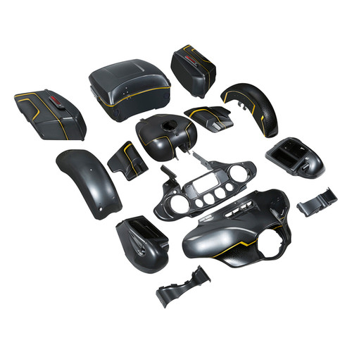 GOLD /BLACK GEOMETRIC SHAPE FADE CUS BODYKIT ULTRA LIMITED