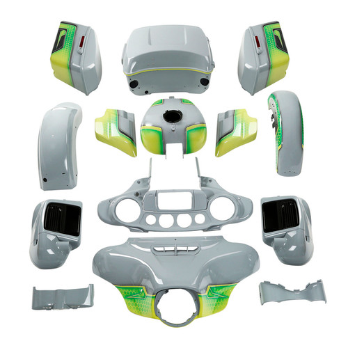 APPLE GREEN/WHITE GRAY CUS BODYKIT ULTRA LIMITED &CVO LIMITE