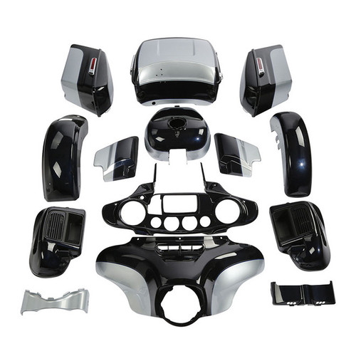 MIDNIGHT BLUE/BARRACUDA SILVER OEM COLOR BODYKIT FOR UC 14UP