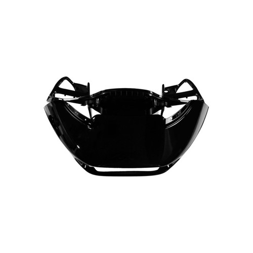 BLACK HONEYCOMB FADE CUSTOM CHROME / OUTER AND INNER FAIRING
