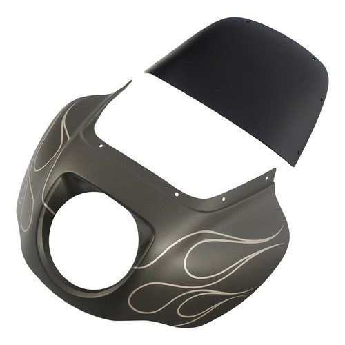 INDUSTRIAL GRAY / OUTER FAIRING FOR FXBB FXLR 18-UP