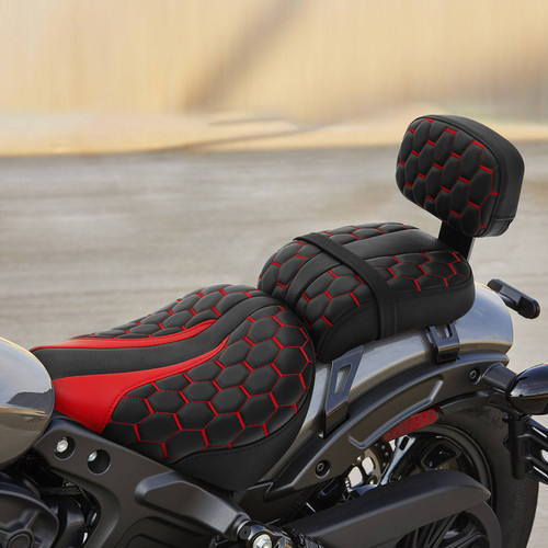 FS02-05-RD TWO-PIECE 2-UP SEAT 18-UP SCOUT BOBBER