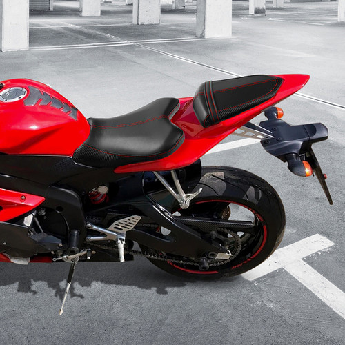 RX01-04-BR TWO-PIECE 2-UP SEAT YAMAHA YZF-R6 06-07