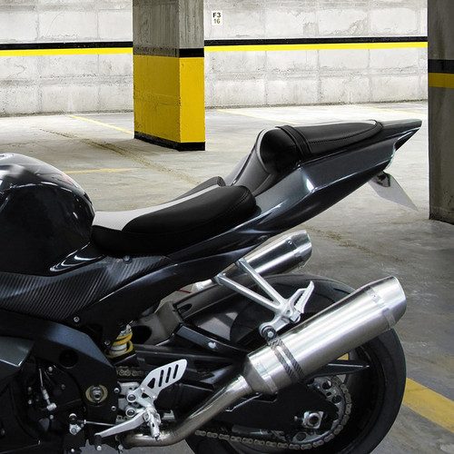 RX03-05-BW TWO-PIECE 2-UP SEAT SUZUKI GSXR1000 2007-2008
