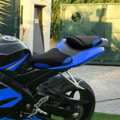 RX06-08-BU TWO-PIECE 2-UP SEAT SUZUKI GSXR1000 2005-2006