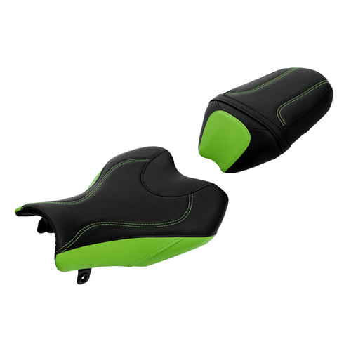 RX09-01-GN TWO-PIECE 2-UP SEAT FITS SUZUKI GSXR1000 09-16