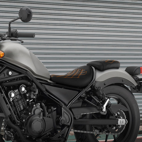 RX13-01-BK TWO-PIECE 2-UP 17-22 SEAT HONDA REBEL CM300CM500