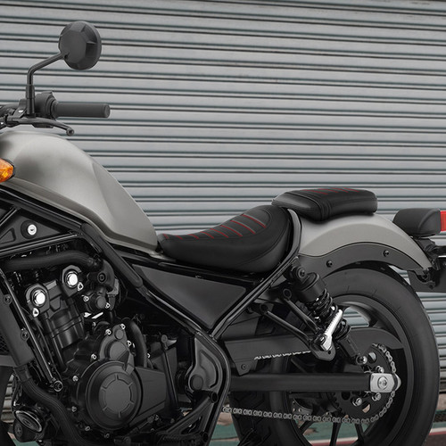RX13-01-BK TWO-PIECE 2-UP 17-22 SEAT HONDA REBEL CM300CM500