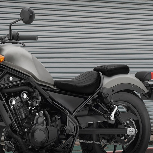 RX13-01-BK TWO-PIECE 2-UP 17-22 SEAT HONDA REBEL CM300CM500