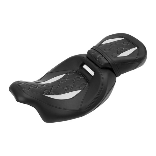 SC231-21-WH TWO-PIECE 2-UP SEAT 09-UP TOURING CVO