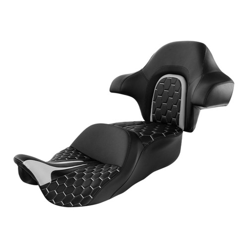 BAGGER COMB STRAPPED ONE-PIECE 2-UP SEAT 09-13 FL