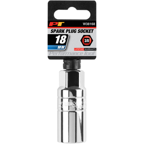 Performance Tool #W38168 - Socket - Spark/Plug - 18 mm