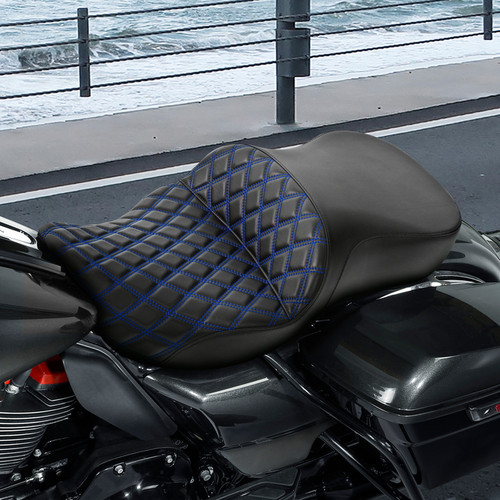 SC53-01-BU ONE-PIECE 2-UP SEAT 09-UP FL TOURING AND TRIKE.