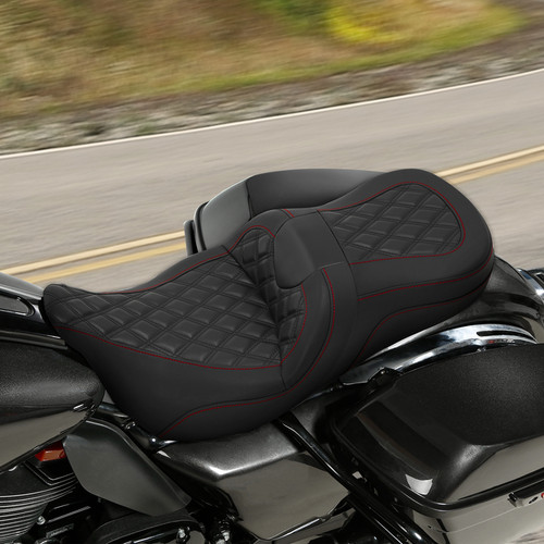 SC53-06-BR ONE-PIECE 2-UP SEAT 09-UP FL TOURING AND TRIKE.