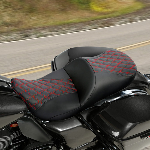 SC53-10-BR ONE-PIECE 2-UP SEAT 09-UP FL TOURING AND TRIKE.