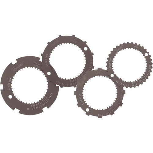 Barnett #6383080001 - Lock Plate - Clutch Basket - Scorpion - Set 4