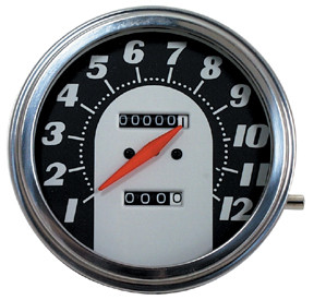 V-FACTOR FAT BOB SPEEDOMETER FOR BIG TWIN
