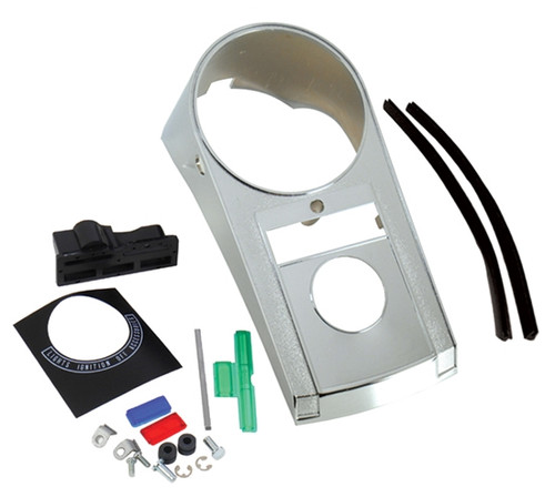V-FACTOR LATE MODEL STYLE INSTRUMENT PANEL COVERS FOR FAT BOB GAS TANK