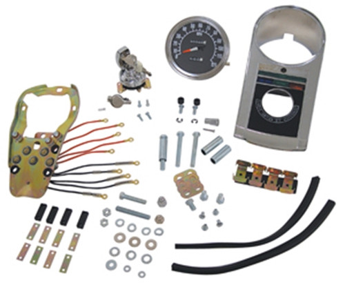 V-FACTOR INSTRUMENT PANEL COVER &amp; BASE KITS FOR FAT BOB GAS TANKS