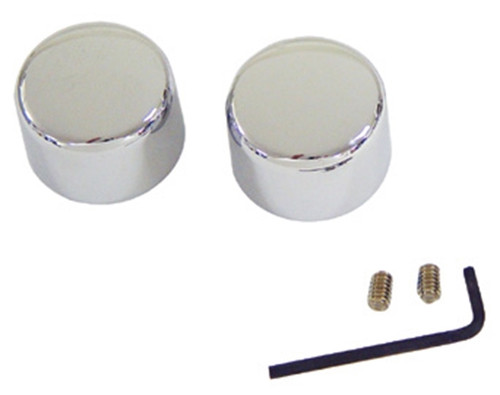 V-FACTOR AXLE NUT COVER KIT FOR BIG TWIN &amp; SPORTSTER