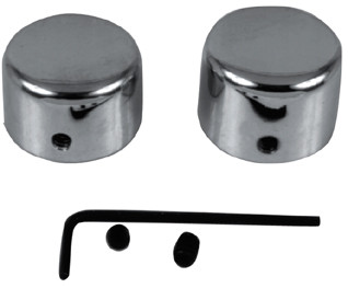 AXLE NUT COVER KITS FOR BIG TWIN &amp; SPORTSTER