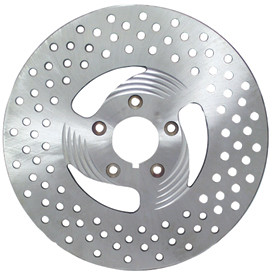 3 SPOKE DRILLED BRAKE DISCS FOR BIG TWIN &amp; SPORTSTER