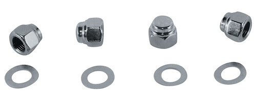ROCKER SHAFT END NUT KITS FOR SHOVELHEAD &amp; IRONHEAD SPORTSTER