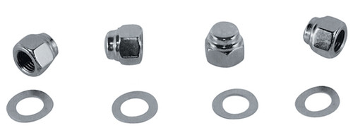 ROCKER SHAFT END NUT KITS FOR SHOVELHEAD &amp; IRONHEAD SPORTSTER