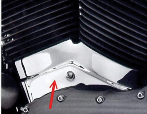 V-FACTOR CYLINDER BASE/CRANKCASE COVER FOR BIG  TWIN &amp; SPORTSTER