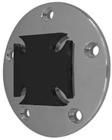 MALTESE CROSS TIMER COVER FOR BIG TWIN &amp; SPORTSTER