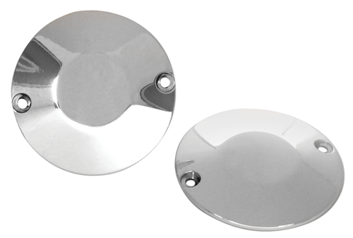 POLISHED OUTBOARD BEARING SUPPORT RETRO KIT FOR 3" BELT DRIVES