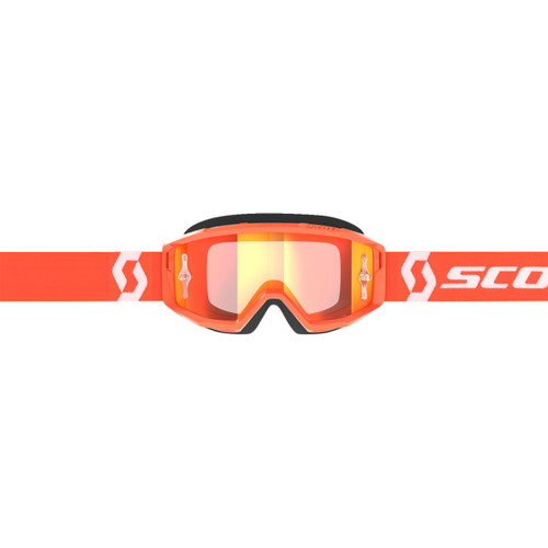 Scott #2785971362280 - Primal Goggle - Orange/White - Orange Chrome Works Lens