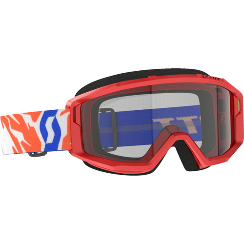 Scott #4030260004043 - Youth Primal Goggle - Red - Clear Works Lens