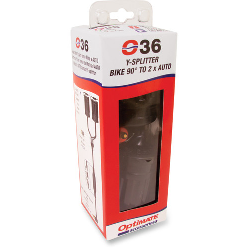 Tecmate #O-36 - Y-Splitter - DIN to Dual Socket Adapter